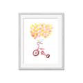 Picture of Balloon Bicycle _GroupedProduct_Rectangle_Portrait_Mini_ _GroupedProduct_Rectangle_Portrait_Framed_Matted_