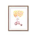 Picture of Balloon Bicycle _GroupedProduct_Rectangle_Portrait_Mini_ _GroupedProduct_Rectangle_Portrait_Framed_Matted_