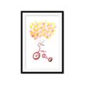 Picture of Balloon Bicycle _GroupedProduct_Rectangle_Portrait_Mini_ _GroupedProduct_Rectangle_Portrait_Framed_Matted_