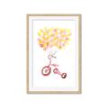 Picture of Balloon Bicycle _GroupedProduct_Rectangle_Portrait_Mini_ _GroupedProduct_Rectangle_Portrait_Framed_Matted_