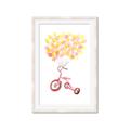 Picture of Balloon Bicycle _GroupedProduct_Rectangle_Portrait_Mini_ _GroupedProduct_Rectangle_Portrait_Framed_Matted_