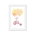 Picture of Balloon Bicycle _GroupedProduct_Rectangle_Portrait_Mini_ _GroupedProduct_Rectangle_Portrait_Framed_Matted_