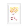 Picture of Balloon Bicycle _GroupedProduct_Rectangle_Portrait_Mini_ _GroupedProduct_Rectangle_Portrait_Framed_Matted_