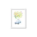 Picture of Balloon Car _GroupedProduct_Rectangle_Portrait_Mini_ _GroupedProduct_Rectangle_Portrait_Framed_Matted_