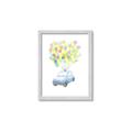 Picture of Balloon Car _GroupedProduct_Rectangle_Portrait_Mini_ _GroupedProduct_Rectangle_Portrait_Framed_Matted_