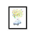 Picture of Balloon Car _GroupedProduct_Rectangle_Portrait_Mini_ _GroupedProduct_Rectangle_Portrait_Framed_Matted_