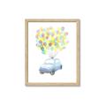Picture of Balloon Car _GroupedProduct_Rectangle_Portrait_Mini_ _GroupedProduct_Rectangle_Portrait_Framed_Matted_