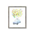 Picture of Balloon Car _GroupedProduct_Rectangle_Portrait_Mini_ _GroupedProduct_Rectangle_Portrait_Framed_Matted_