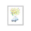 Picture of Balloon Car _GroupedProduct_Rectangle_Portrait_Mini_ _GroupedProduct_Rectangle_Portrait_Framed_Matted_