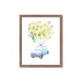 Picture of Balloon Car _GroupedProduct_Rectangle_Portrait_Mini_ _GroupedProduct_Rectangle_Portrait_Framed_Matted_
