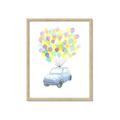Picture of Balloon Car _GroupedProduct_Rectangle_Portrait_Mini_ _GroupedProduct_Rectangle_Portrait_Framed_Matted_