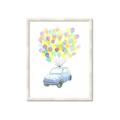 Picture of Balloon Car _GroupedProduct_Rectangle_Portrait_Mini_ _GroupedProduct_Rectangle_Portrait_Framed_Matted_