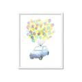 Picture of Balloon Car _GroupedProduct_Rectangle_Portrait_Mini_ _GroupedProduct_Rectangle_Portrait_Framed_Matted_