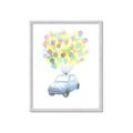 Picture of Balloon Car _GroupedProduct_Rectangle_Portrait_Mini_ _GroupedProduct_Rectangle_Portrait_Framed_Matted_