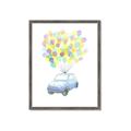 Picture of Balloon Car _GroupedProduct_Rectangle_Portrait_Mini_ _GroupedProduct_Rectangle_Portrait_Framed_Matted_