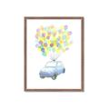 Picture of Balloon Car _GroupedProduct_Rectangle_Portrait_Mini_ _GroupedProduct_Rectangle_Portrait_Framed_Matted_