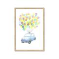Picture of Balloon Car _GroupedProduct_Rectangle_Portrait_Mini_ _GroupedProduct_Rectangle_Portrait_Framed_Matted_