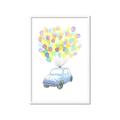 Picture of Balloon Car _GroupedProduct_Rectangle_Portrait_Mini_ _GroupedProduct_Rectangle_Portrait_Framed_Matted_