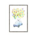Picture of Balloon Car _GroupedProduct_Rectangle_Portrait_Mini_ _GroupedProduct_Rectangle_Portrait_Framed_Matted_