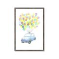 Picture of Balloon Car _GroupedProduct_Rectangle_Portrait_Mini_ _GroupedProduct_Rectangle_Portrait_Framed_Matted_