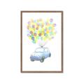 Picture of Balloon Car _GroupedProduct_Rectangle_Portrait_Mini_ _GroupedProduct_Rectangle_Portrait_Framed_Matted_