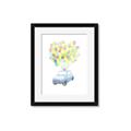 Picture of Balloon Car _GroupedProduct_Rectangle_Portrait_Mini_ _GroupedProduct_Rectangle_Portrait_Framed_Matted_