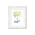 Picture of Balloon Car _GroupedProduct_Rectangle_Portrait_Mini_ _GroupedProduct_Rectangle_Portrait_Framed_Matted_