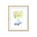 Picture of Balloon Car _GroupedProduct_Rectangle_Portrait_Mini_ _GroupedProduct_Rectangle_Portrait_Framed_Matted_