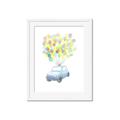 Picture of Balloon Car _GroupedProduct_Rectangle_Portrait_Mini_ _GroupedProduct_Rectangle_Portrait_Framed_Matted_