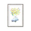 Picture of Balloon Car _GroupedProduct_Rectangle_Portrait_Mini_ _GroupedProduct_Rectangle_Portrait_Framed_Matted_