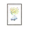 Picture of Balloon Car _GroupedProduct_Rectangle_Portrait_Mini_ _GroupedProduct_Rectangle_Portrait_Framed_Matted_