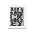 Picture of Hockey Black  _GroupedProduct_Rectangle_Portrait_Mini_ _GroupedProduct_Rectangle_Portrait_Framed_Matted_