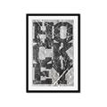 Picture of Hockey Black  _GroupedProduct_Rectangle_Portrait_Mini_ _GroupedProduct_Rectangle_Portrait_Framed_Matted_