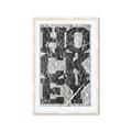 Picture of Hockey Black  _GroupedProduct_Rectangle_Portrait_Mini_ _GroupedProduct_Rectangle_Portrait_Framed_Matted_