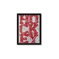 Picture of Hockey Red _GroupedProduct_Rectangle_Portrait_Mini_ _GroupedProduct_Rectangle_Portrait_Framed_Matted_