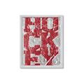 Picture of Hockey Red _GroupedProduct_Rectangle_Portrait_Mini_ _GroupedProduct_Rectangle_Portrait_Framed_Matted_