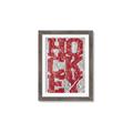 Picture of Hockey Red _GroupedProduct_Rectangle_Portrait_Mini_ _GroupedProduct_Rectangle_Portrait_Framed_Matted_