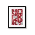 Picture of Hockey Red _GroupedProduct_Rectangle_Portrait_Mini_ _GroupedProduct_Rectangle_Portrait_Framed_Matted_