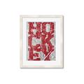 Picture of Hockey Red _GroupedProduct_Rectangle_Portrait_Mini_ _GroupedProduct_Rectangle_Portrait_Framed_Matted_