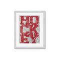Picture of Hockey Red _GroupedProduct_Rectangle_Portrait_Mini_ _GroupedProduct_Rectangle_Portrait_Framed_Matted_