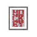 Picture of Hockey Red _GroupedProduct_Rectangle_Portrait_Mini_ _GroupedProduct_Rectangle_Portrait_Framed_Matted_