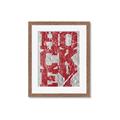 Picture of Hockey Red _GroupedProduct_Rectangle_Portrait_Mini_ _GroupedProduct_Rectangle_Portrait_Framed_Matted_