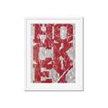 Picture of Hockey Red _GroupedProduct_Rectangle_Portrait_Mini_ _GroupedProduct_Rectangle_Portrait_Framed_Matted_