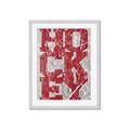 Picture of Hockey Red _GroupedProduct_Rectangle_Portrait_Mini_ _GroupedProduct_Rectangle_Portrait_Framed_Matted_