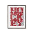 Picture of Hockey Red _GroupedProduct_Rectangle_Portrait_Mini_ _GroupedProduct_Rectangle_Portrait_Framed_Matted_