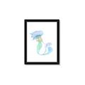 Picture of Mermaid Ana _GroupedProduct_Rectangle_Portrait_Mini_ _GroupedProduct_Rectangle_Portrait_Framed_Matted_