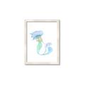 Picture of Mermaid Ana _GroupedProduct_Rectangle_Portrait_Mini_ _GroupedProduct_Rectangle_Portrait_Framed_Matted_