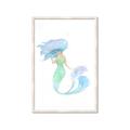 Picture of Mermaid Ana _GroupedProduct_Rectangle_Portrait_Mini_ _GroupedProduct_Rectangle_Portrait_Framed_Matted_
