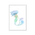 Picture of Mermaid Ana _GroupedProduct_Rectangle_Portrait_Mini_ _GroupedProduct_Rectangle_Portrait_Framed_Matted_