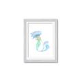 Picture of Mermaid Ana _GroupedProduct_Rectangle_Portrait_Mini_ _GroupedProduct_Rectangle_Portrait_Framed_Matted_
